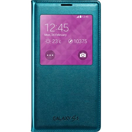 Samsung Galaxy S5 Case S View Flip Cover Folio, Green