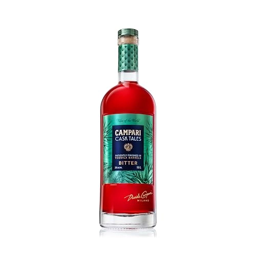 Aperitivo Bitter Barrels Tequila Campari Cask Tales Garrafa 1l