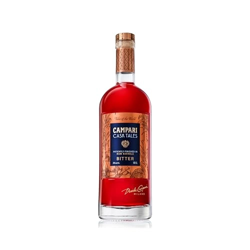 Aperitivo Bitter Barrels Rum Campari Cask Tales Garrafa 1l