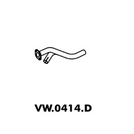 Tubo do Motor VOLKSWAGEN GOL/SAVEIRO Lado Direito - MASTRA VW0414D