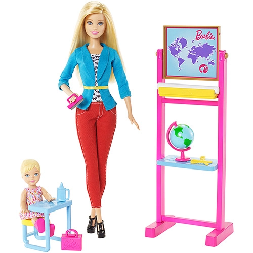 Barbie Conjunto Profissões Professora Mattel