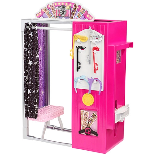 Barbie Real Cabine Foto Três é Demais Mattel