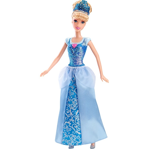 Boneca Princesa Brilho Mágico Cinderela Mattel