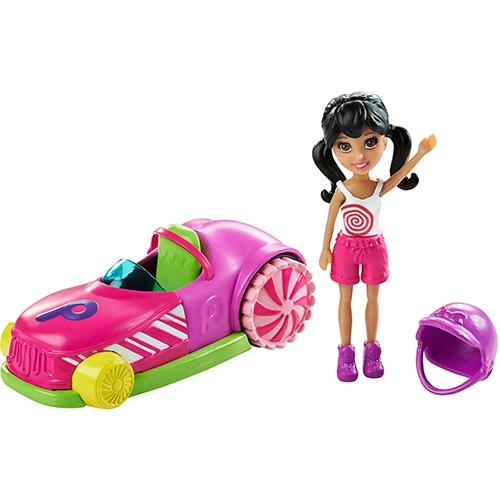 Polly Pocket Parque Boneca E Bate Bate Crissy