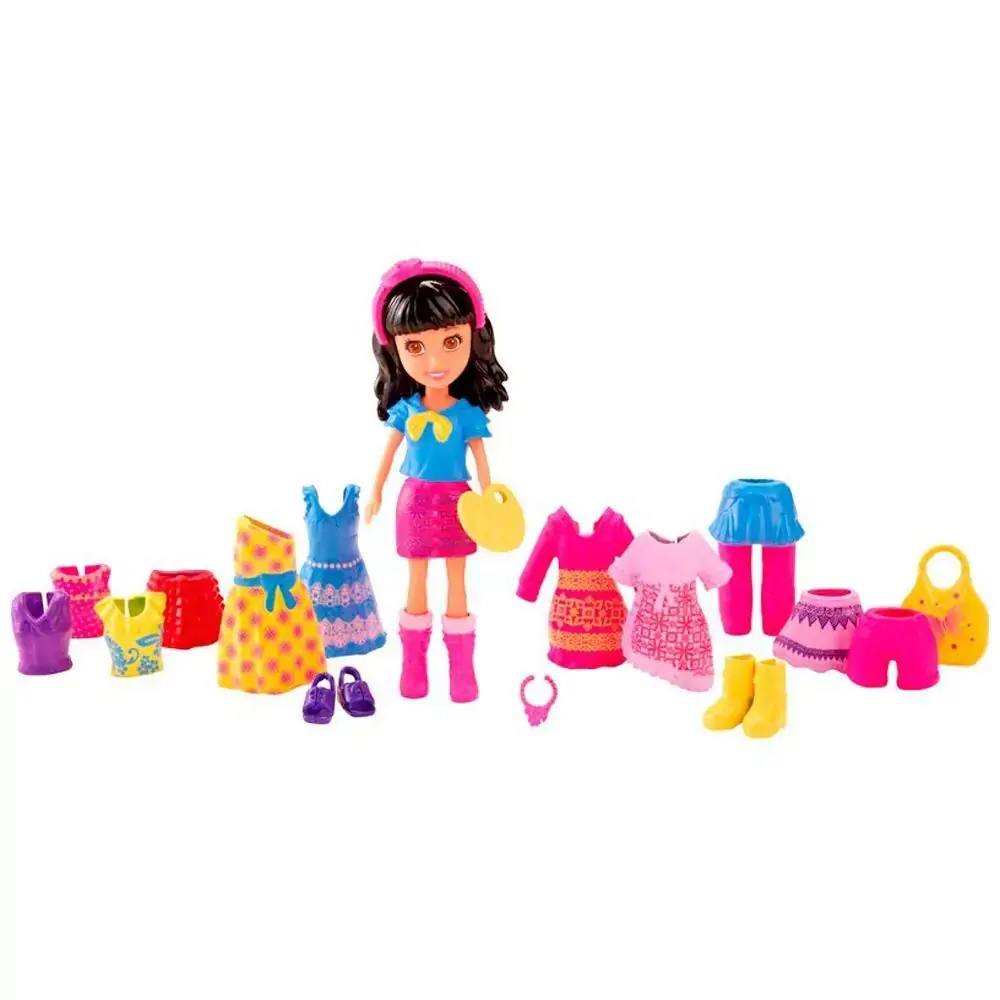 Polly Pocket Boneca Polly E Roupinhas Mattel