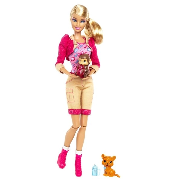 Mattel Barbie Quero Ser Tratadora De Animais