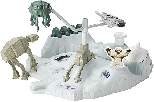 Hot Wheels Star Wars Starship Hoth Echo Base Battle Play Set