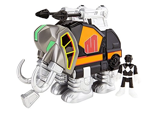 Fisher Price Imaginext Power Rangers Black Ranger And Mastadon
