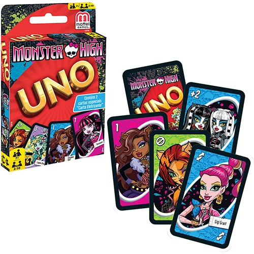 Jogo Uno Monster High Mattel