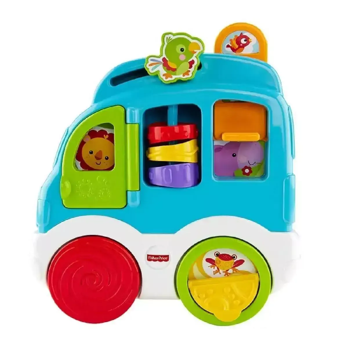 Novos Sons Divertidos Carro dos Animais Fisher-Price