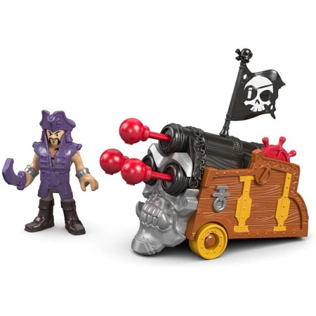 Fisher Price Imaginext Davey Jones Triple Cannon Figure