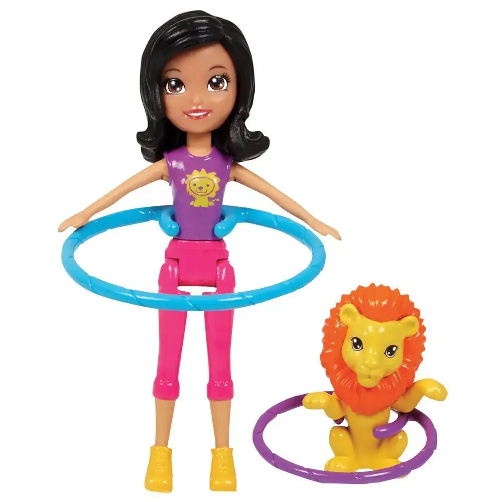 Boneca Mattel Polly Pocket Surpresa Safari Ref.dhy83 Un