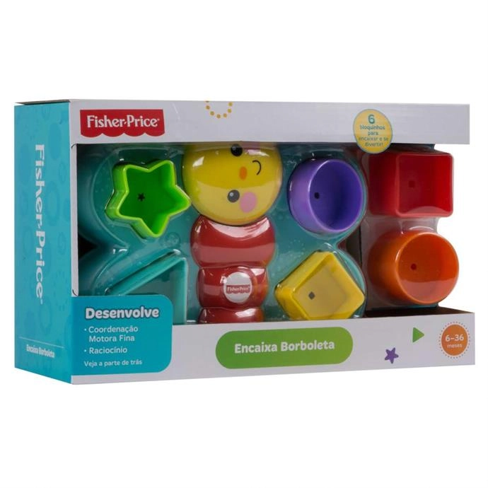 Encaixa Borboleta - Fisher Price