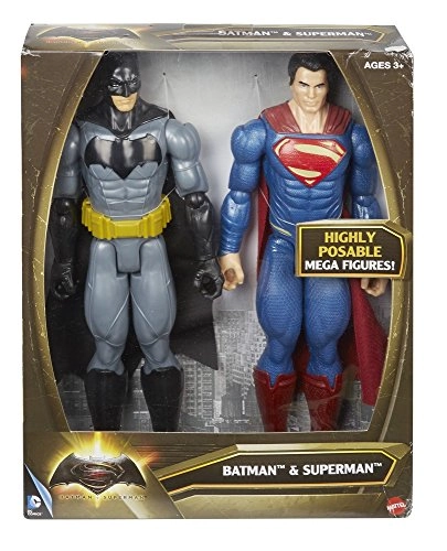 Batman V Superman: Dawn Of Justice Batman And Superman Figure 2 Pack