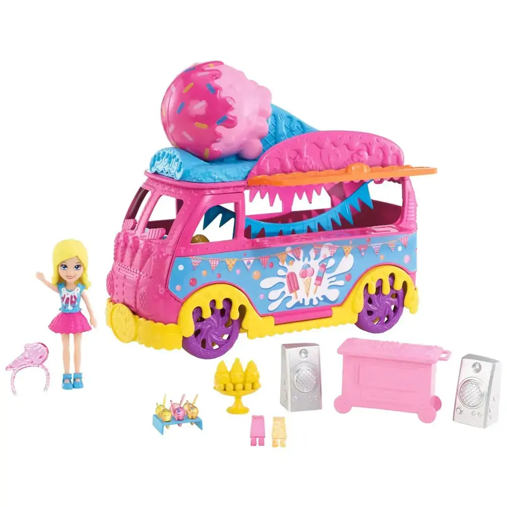 Boneca Polly Pocket Carnaval Sorvete