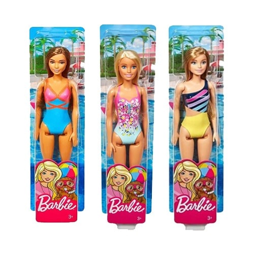 Boneca Barbie Praia Dwj99 Sortidas Mattel