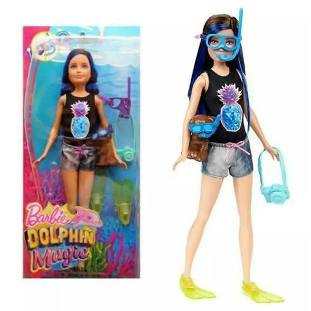 Boneca Barbie Amigas Aquaticas Sortida Ref.fbd68