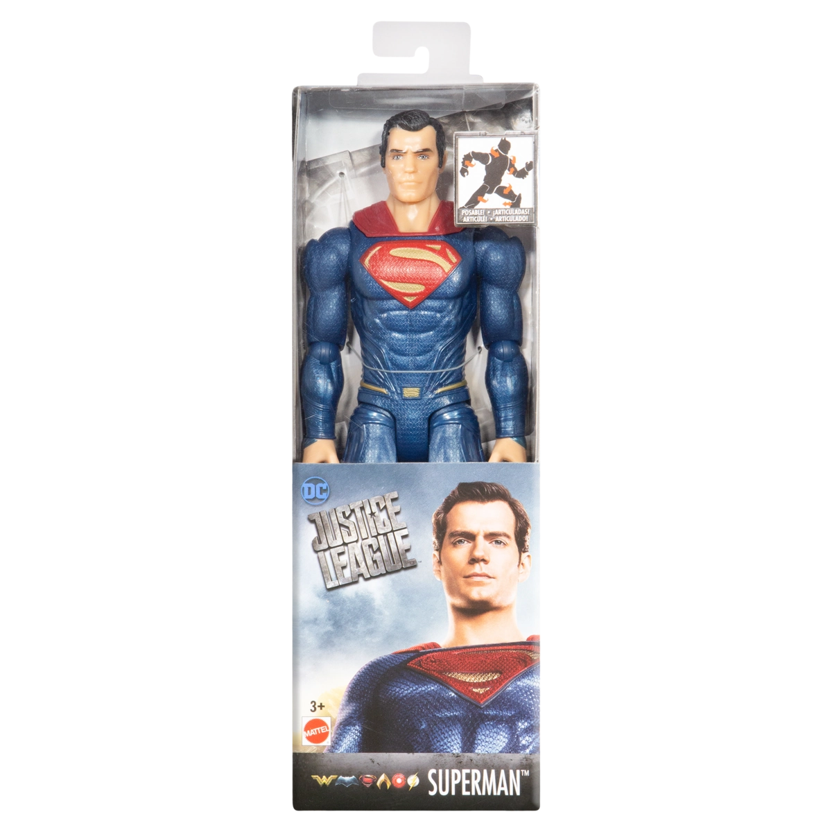 Boneco Articulado Superman Dc Comics Justice League