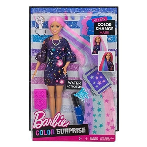 Barbie Color Surprise Doll, Pink