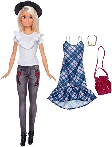 Barbie Fashionistas 83 Denim Floral Doll, Original