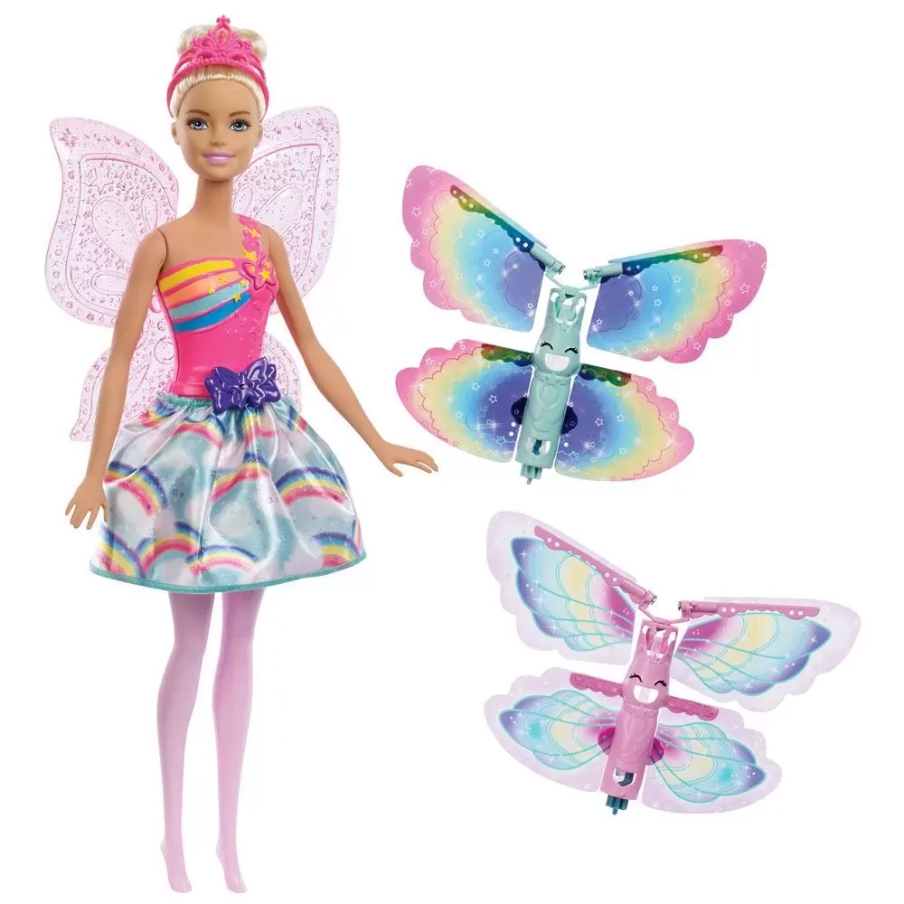 Boneca Barbie Fada Asas Voadoras Ref.frb08