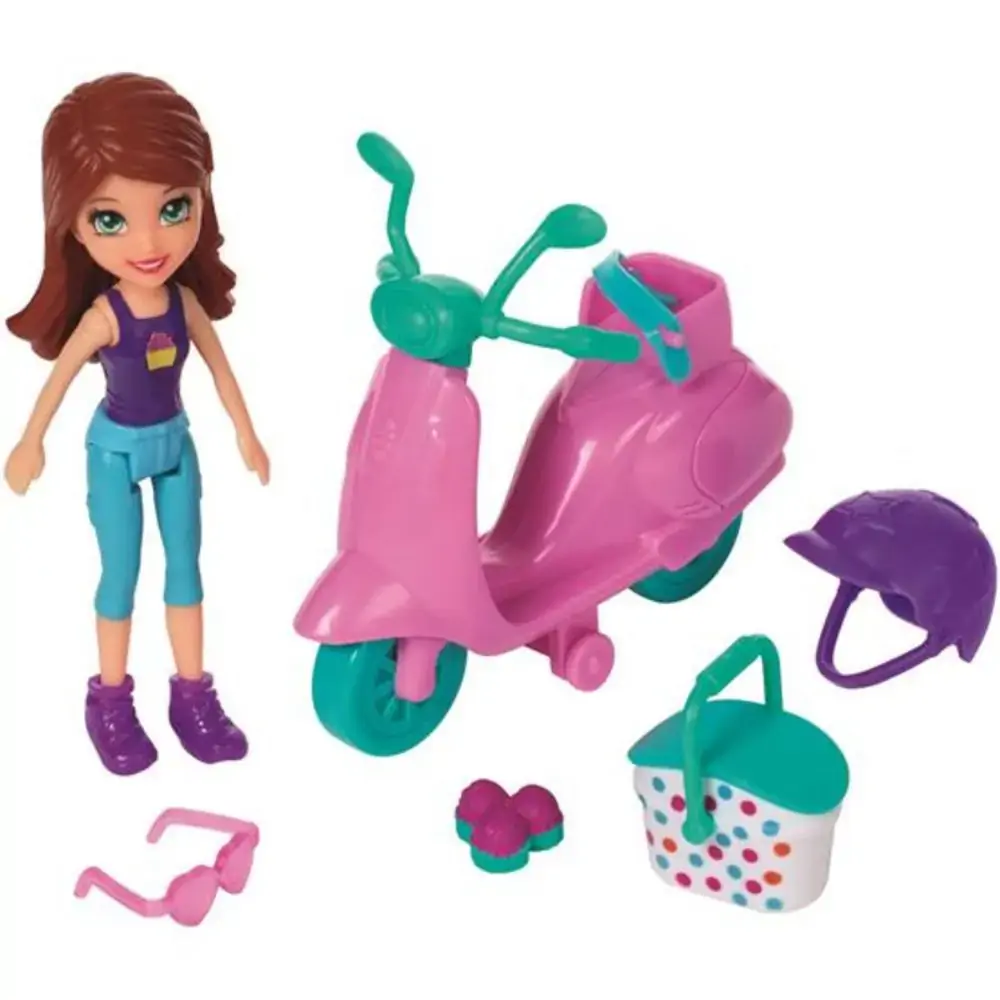 Brinquedo Polly Conj.scooter