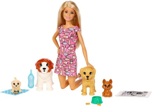 Boneca Barbie Treinadora de Cachorrinhos Mattel