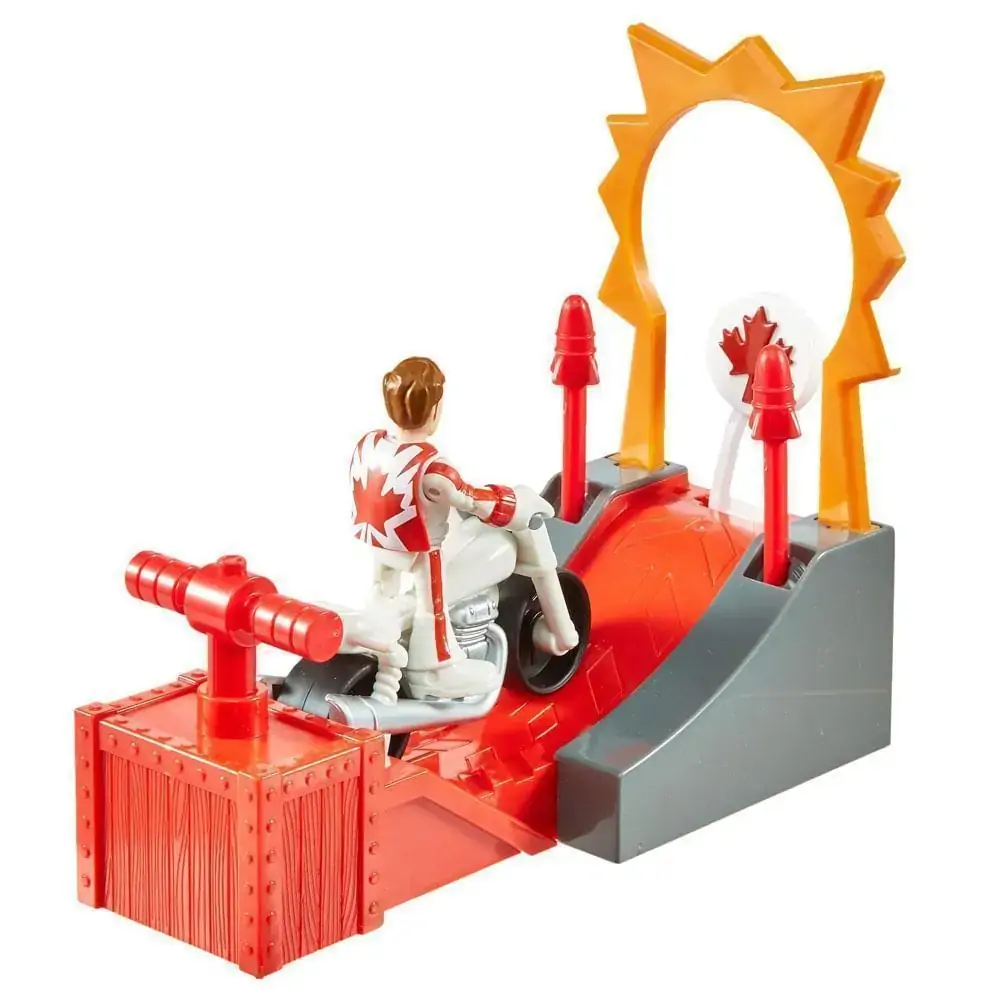Figura Básica - Imaginext - Toy Story 4 - Duke Caboom - Manobra em Ação - Mattel