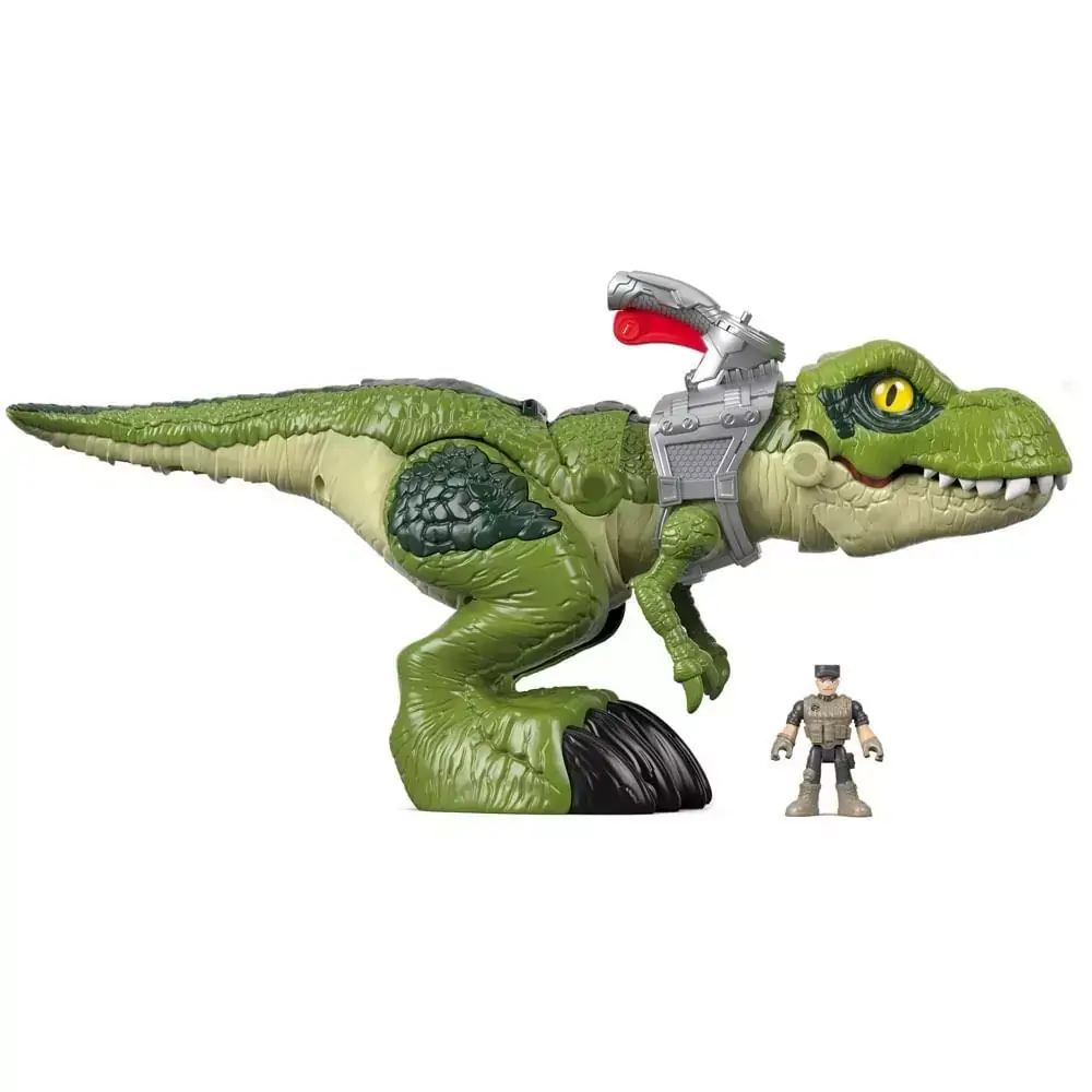 Figura Articulada - Imaginext - Jurassic World - T-Rex Mega Mordida - Fisher-Price MATTEL