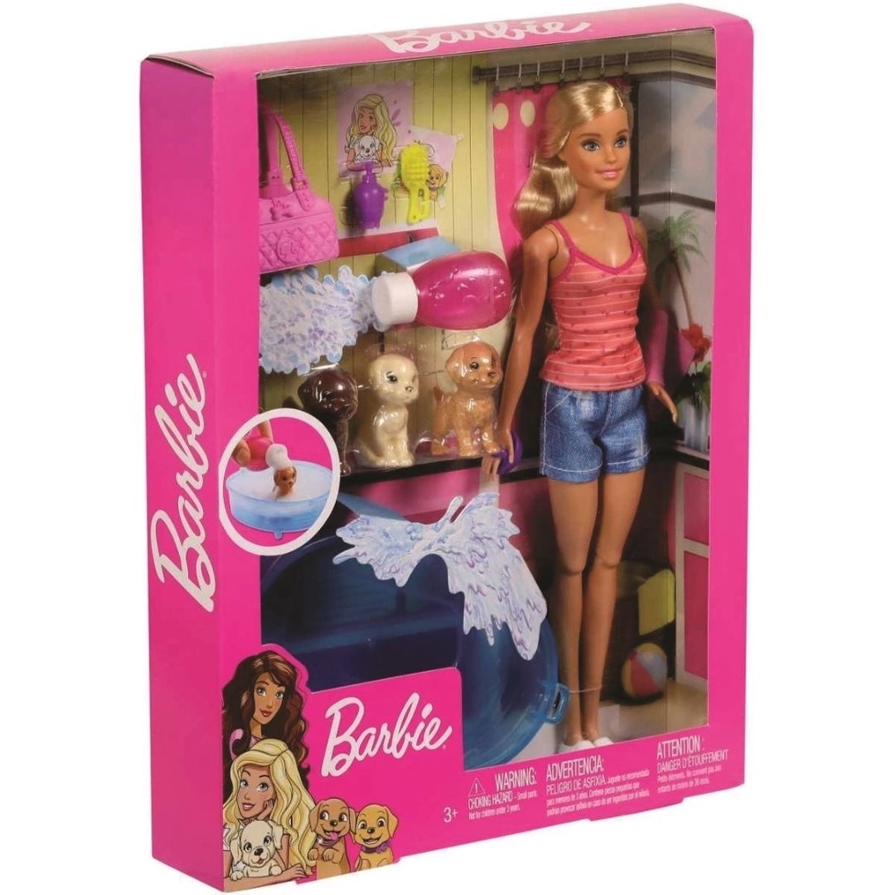 Barbie Family Cuidan Cachorr Cod Gdj37 Mattel