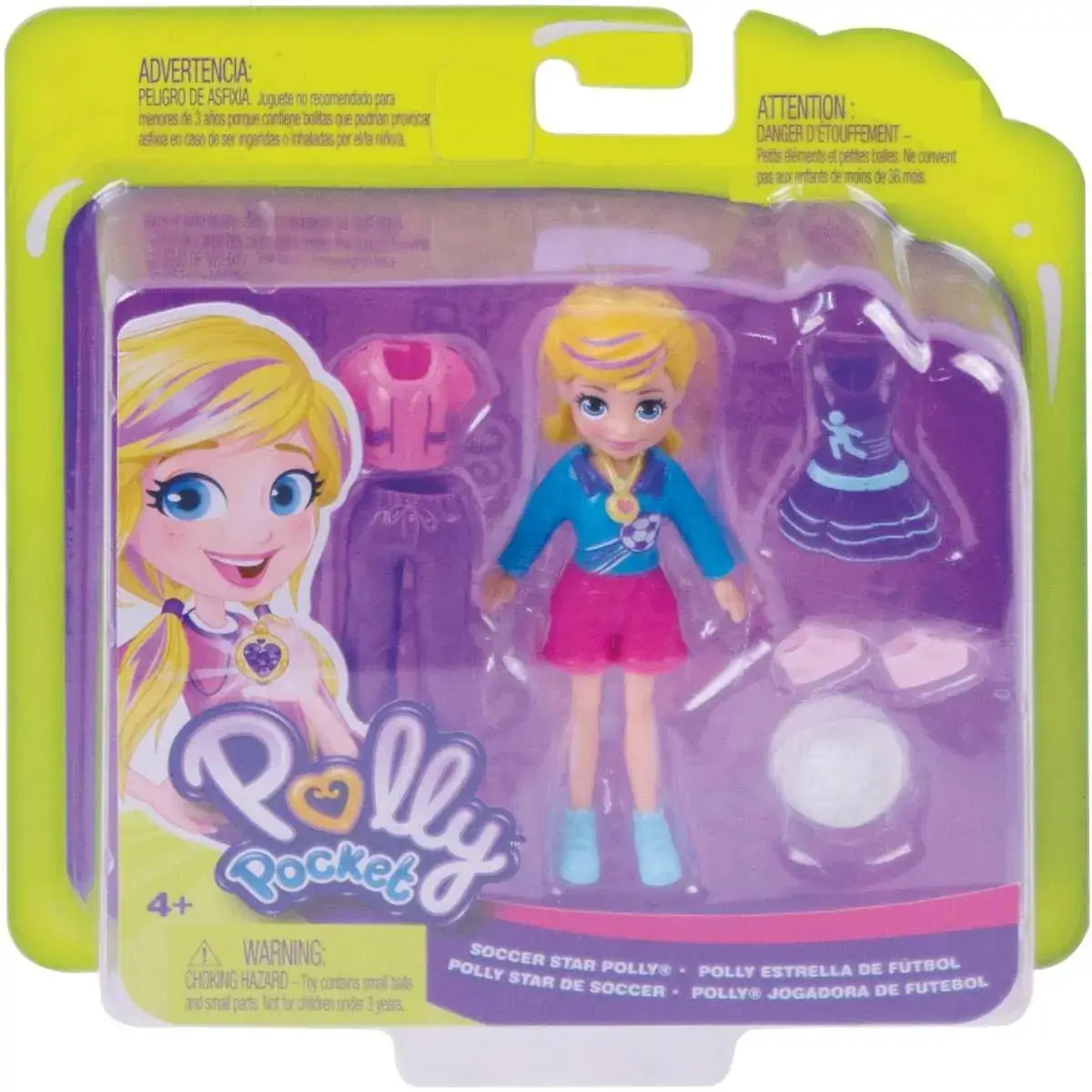 Polly Pocket Boneca Aventura Gdl97 Matte