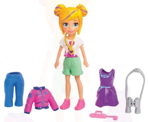 Boneca e Acessórios - Polly Pocket - Conjunto Fashion Pequeno - Estilo New York - Mattel