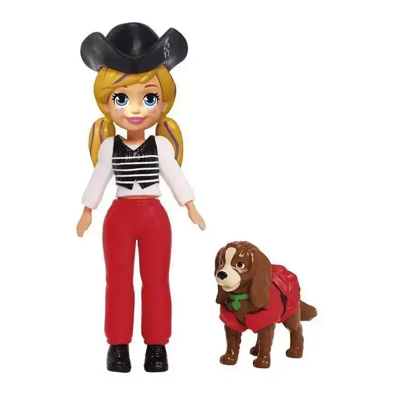 Polly Pocket - Polly e Cachorrinho com Fantasias - Mattel