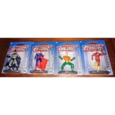 Boneco Miniatura Liga Da Justica 5cm