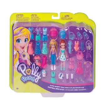 Polly Pocket e Lila Kit Grande Moda Esportiva - Mattel