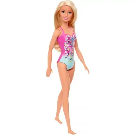 Barbie Doll, Blonde, Wearing Swimsuit, For Kids 3 To 7 Years Old