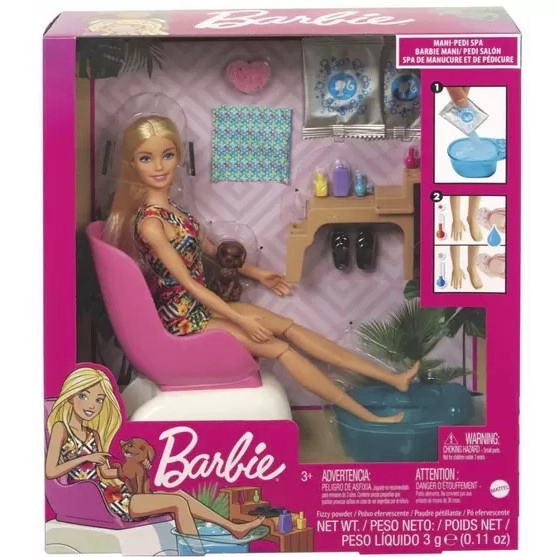 Barbie Salão De Manicure Ghn07 Mattel