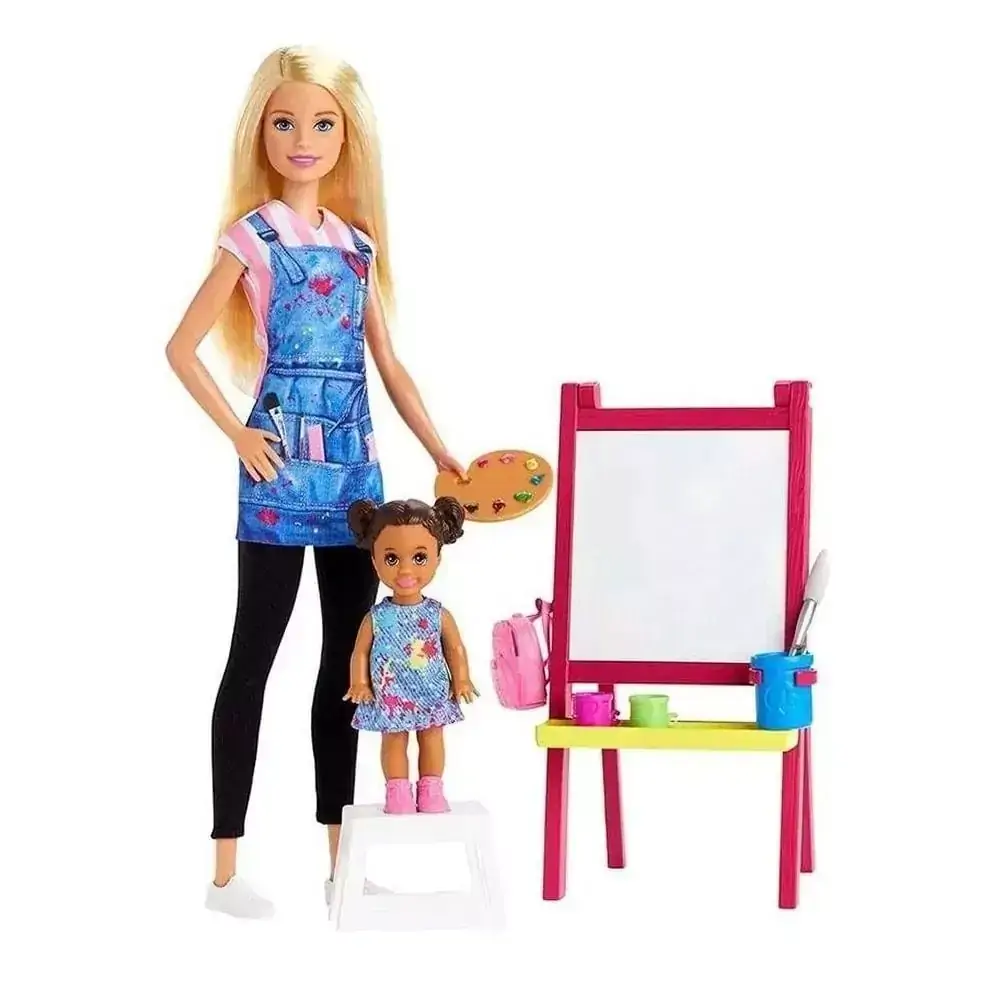 Barbie I Can Be Professora de Artes Loira - Mattel