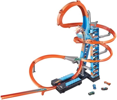 Hot Wheels Sky Crash Tower Trackset
