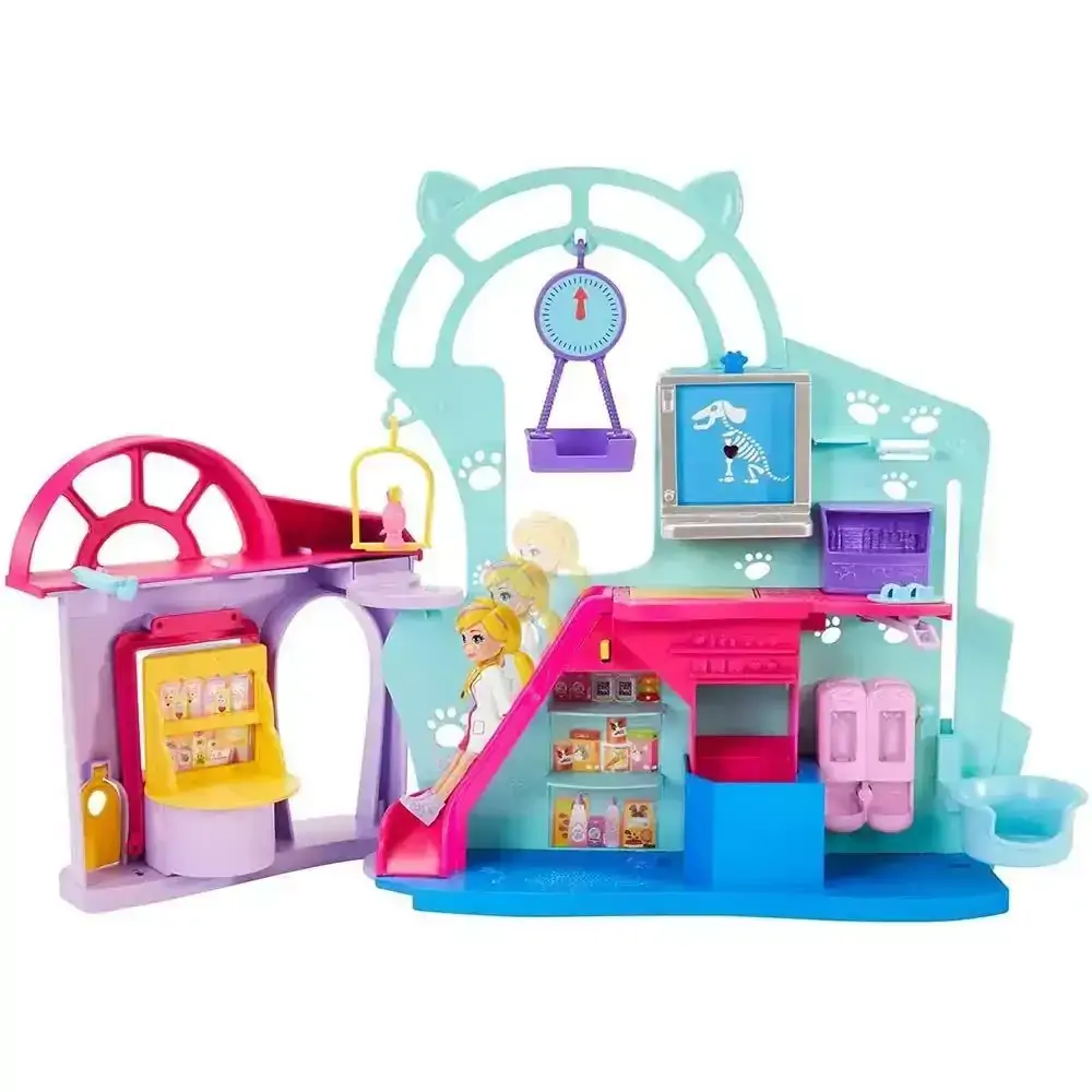 Polly Pocket Clinica Veterinária GKL47 Mattel