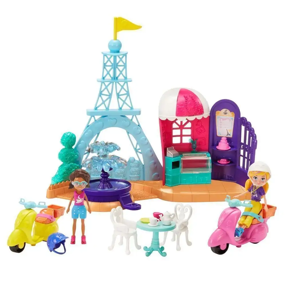 Boneca Polly Pocket - Aventuras em Paris - Mattel