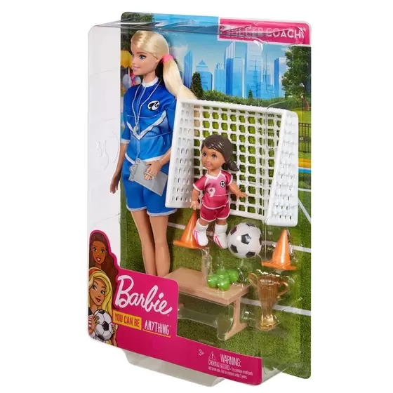 Barbie Playset Futebol Uni Glm47 Mattel