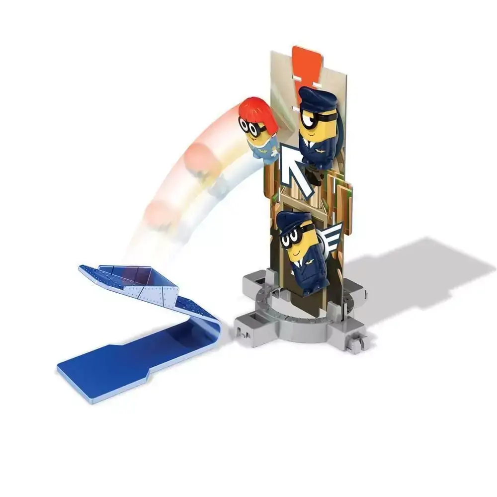Mini Figura e Acessório - Splatapult - Brigada de Construção - Minions - Mattel
