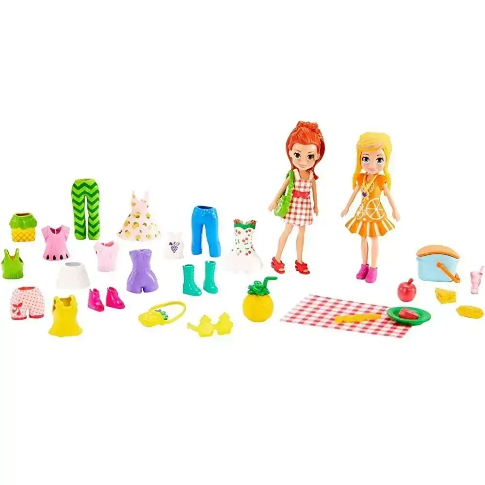 Polly Pocket Conjunto Estilos Piquenique - Mattel