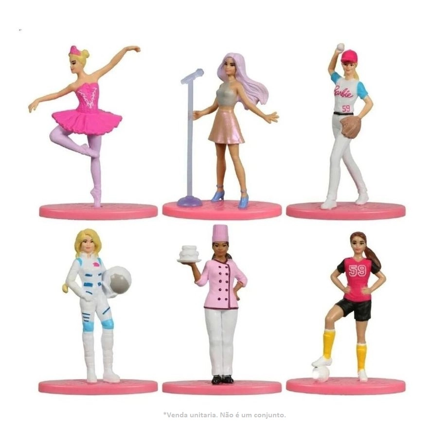 Boneca Barbie Mini F. Un