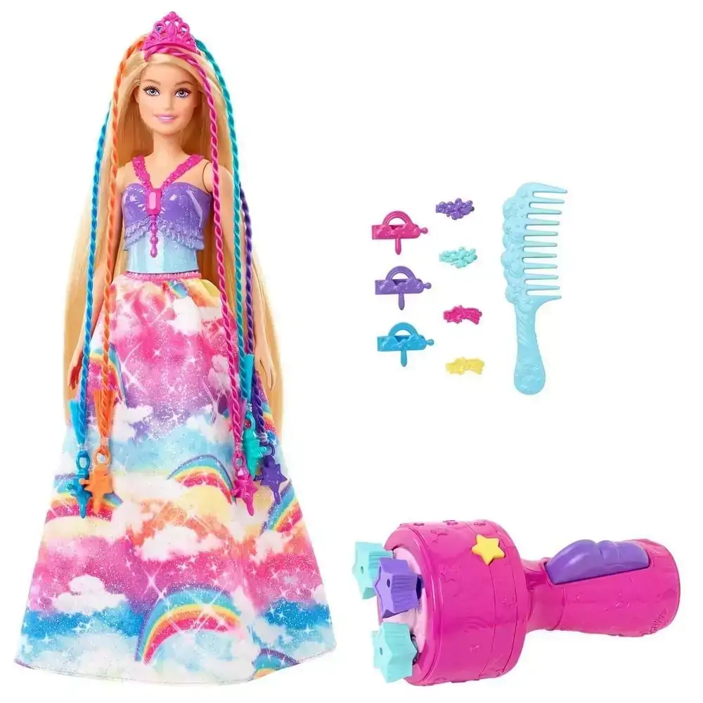 Barbie Barbie Princesa Trancas Magica