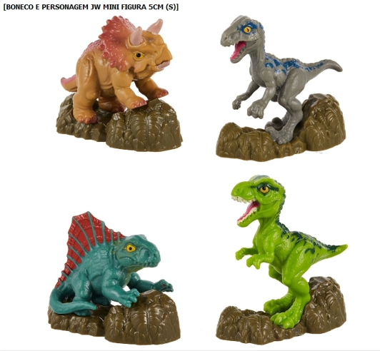 Jw Mini Figuras Sort