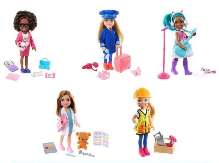 Boneca Barbie Chelsea Profissoes Gtn86
