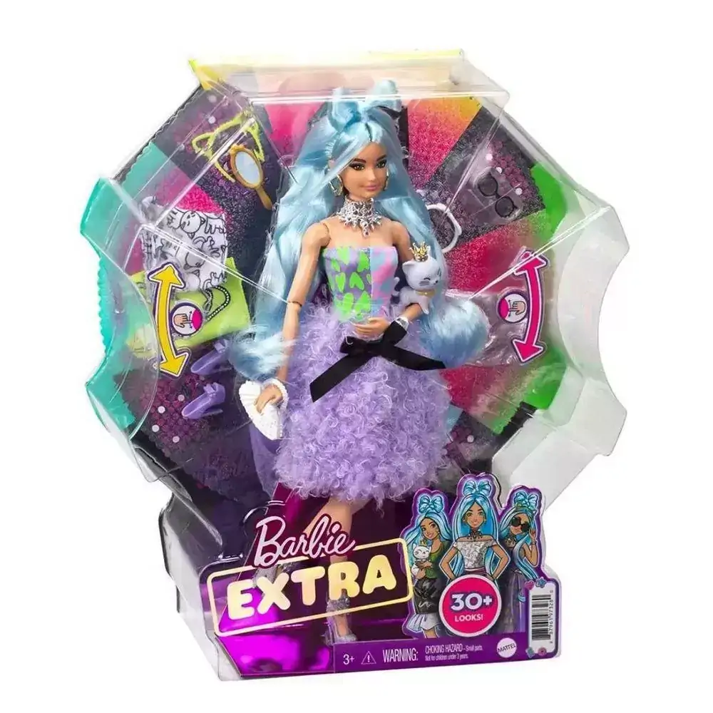 Boneca Barbie Extra Deluxe Com Pet - Mattel