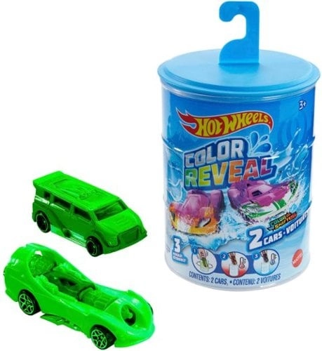 HW PACOTE 2 CARROS COLOR REVEAL